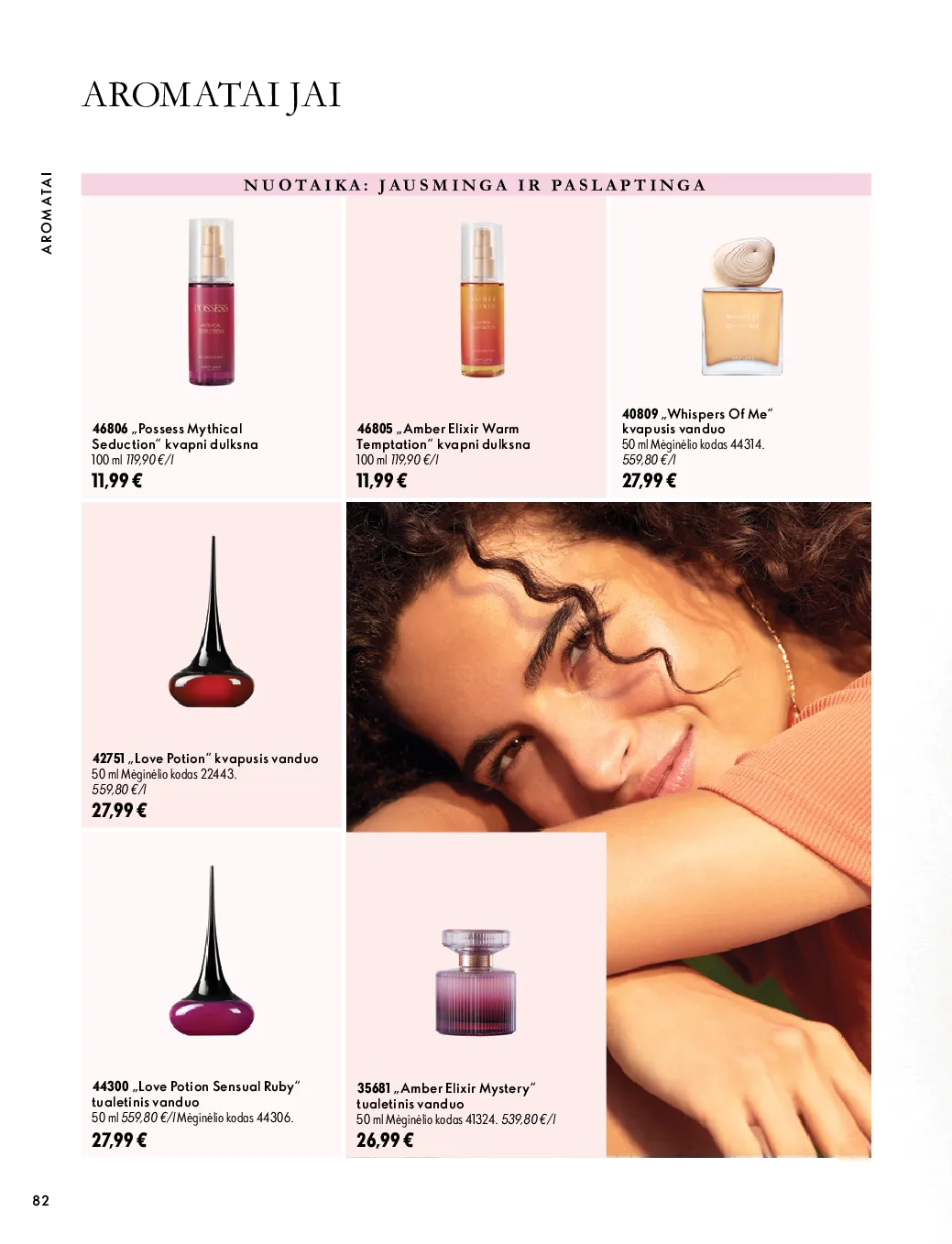 Oriflame akcijos šią savaitę. Galioja nuo 2026-10-07 iki 2026-11-17 – 82 psl.