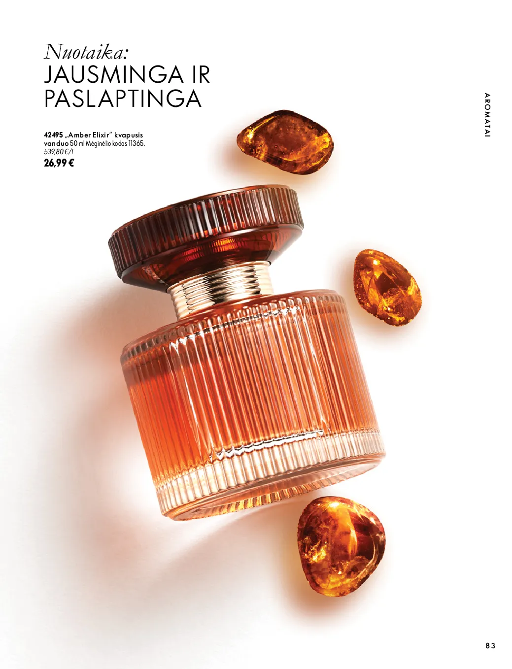Oriflame akcijos šią savaitę. Galioja nuo 2026-10-07 iki 2026-11-17 – 83 psl.