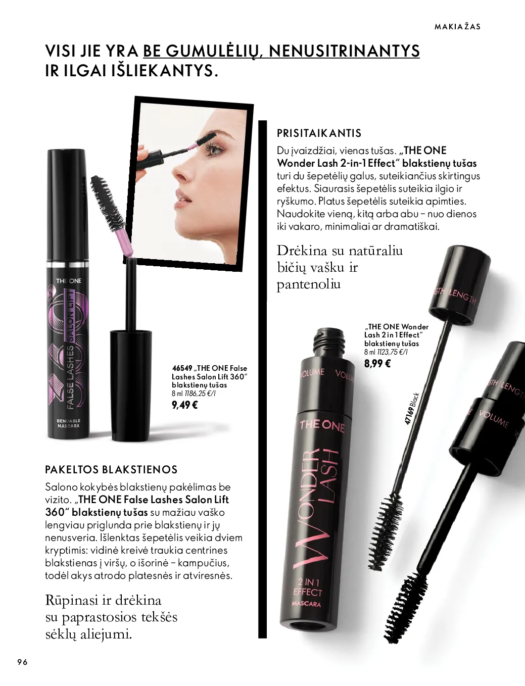 Oriflame akcijos šią savaitę. Galioja nuo 2026-10-07 iki 2026-11-17 – 96 psl.