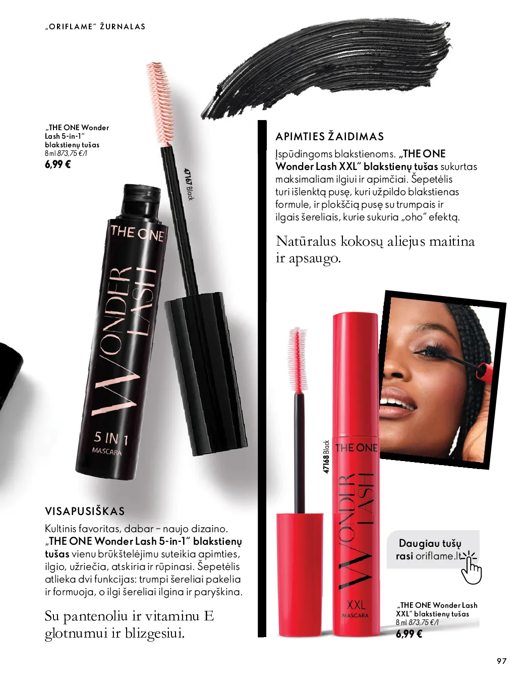 Oriflame akcijos šią savaitę. Galioja nuo 2026-10-07 iki 2026-11-17 – 97 psl.