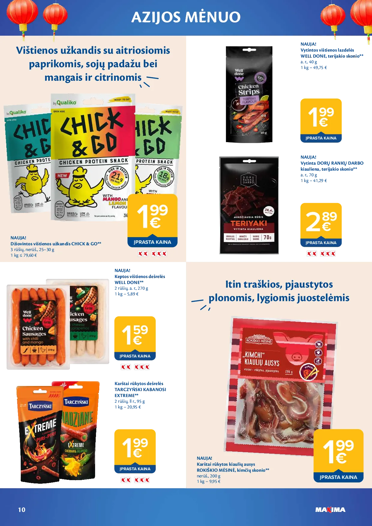 Maxima azijos mėnuo – 10 psl.