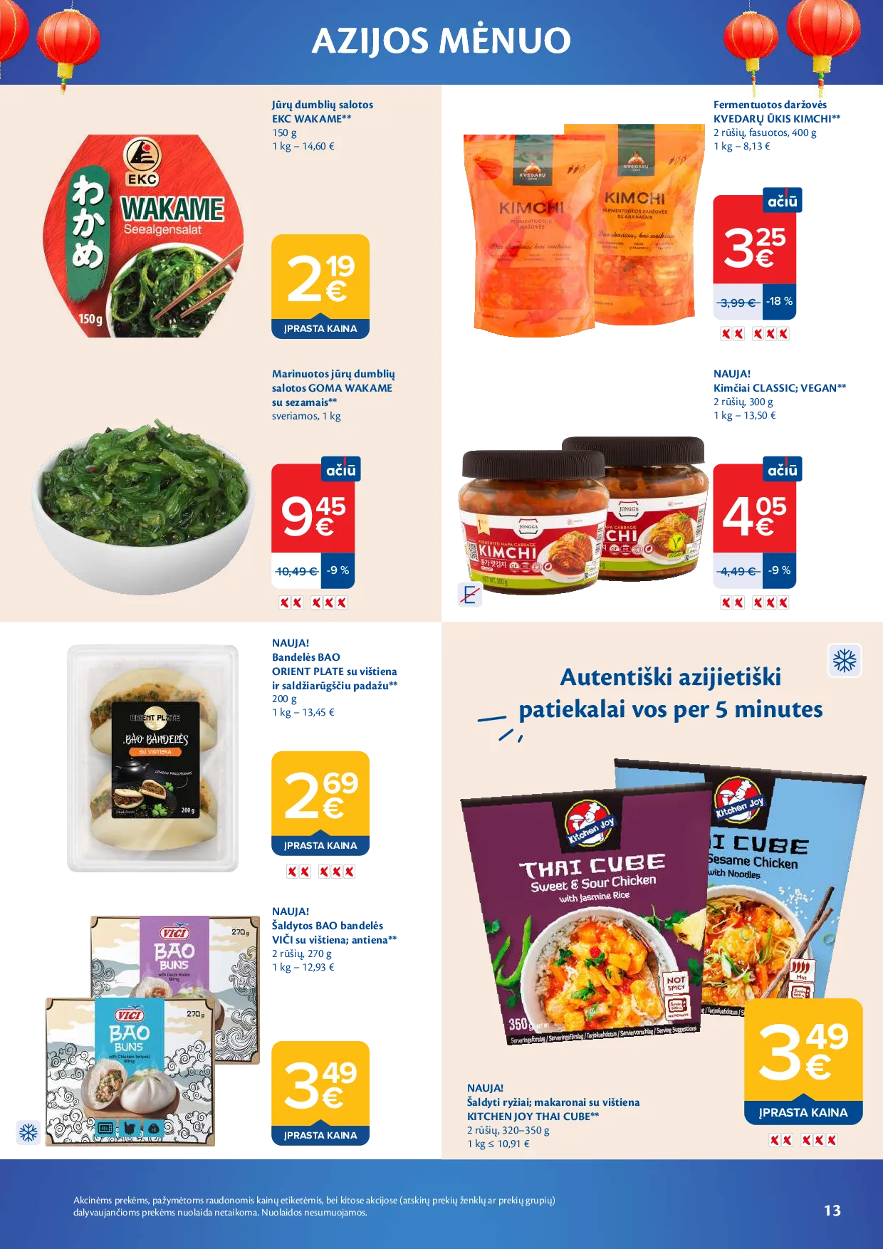 Maxima azijos mėnuo – 13 psl.