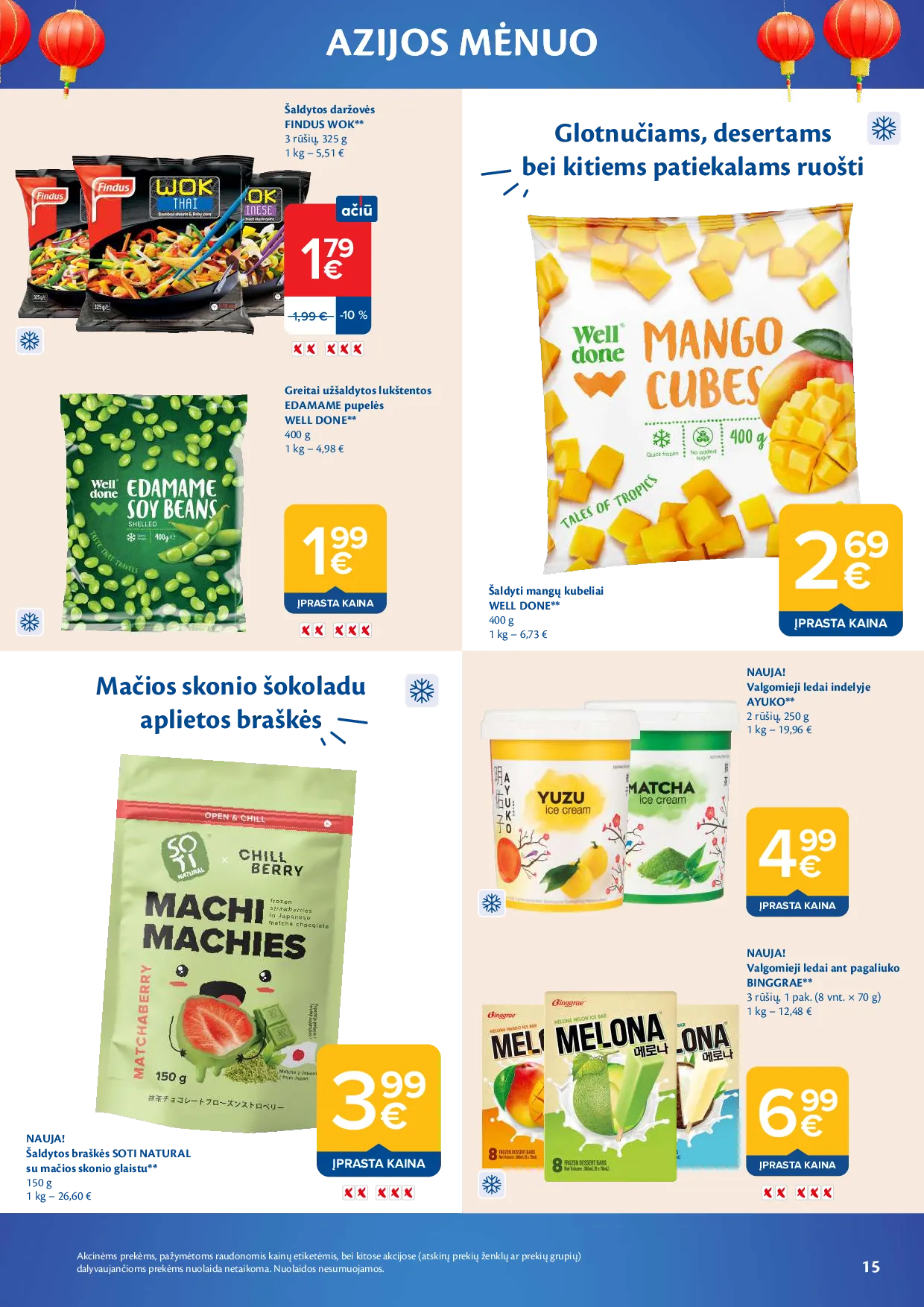 Maxima azijos mėnuo – 15 psl.