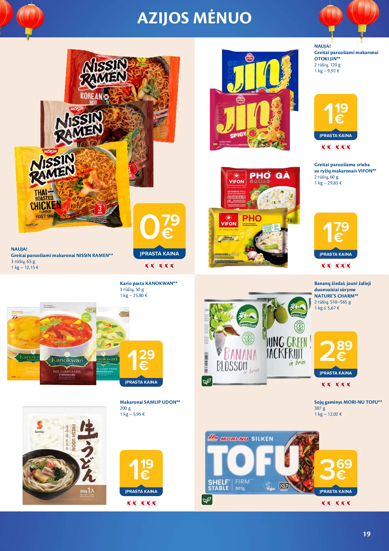 Maxima azijos mėnuo – 19 psl.