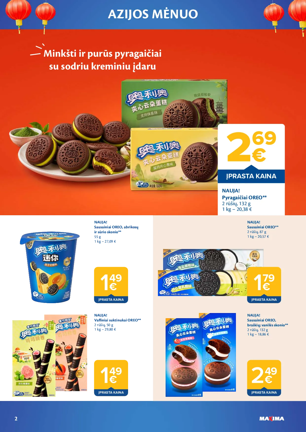 Maxima azijos mėnuo – 2 psl.