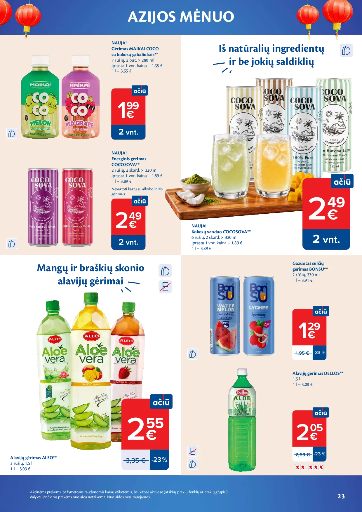 Maxima azijos mėnuo – 23 psl.