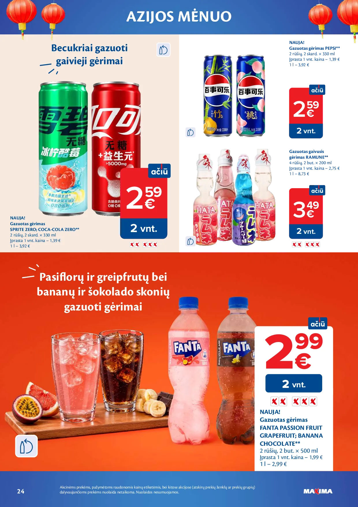 Maxima azijos mėnuo – 24 psl.