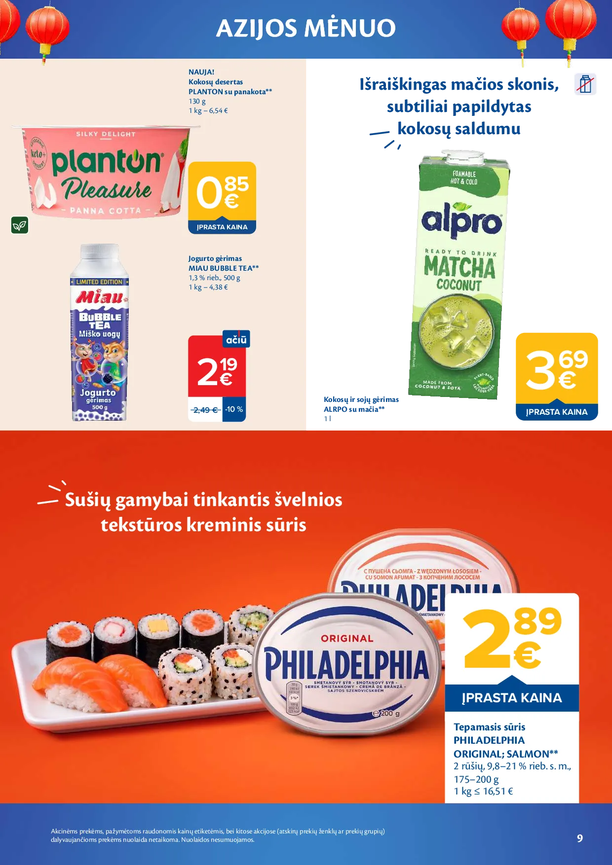 Maxima azijos mėnuo – 9 psl.