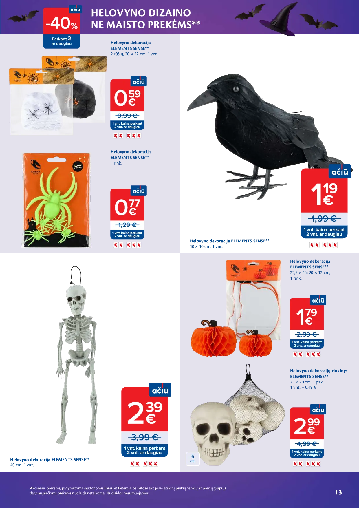 Maxima Helovyno mėnuo – 13 psl.