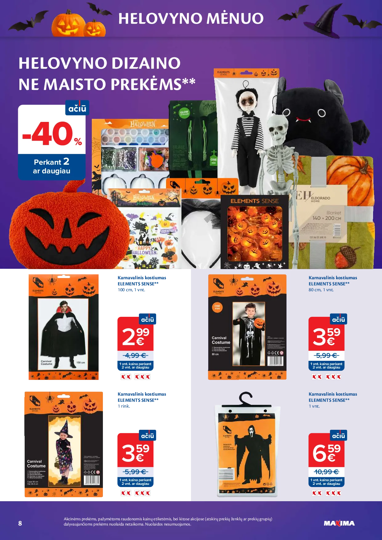 Maxima Helovyno mėnuo – 8 psl.