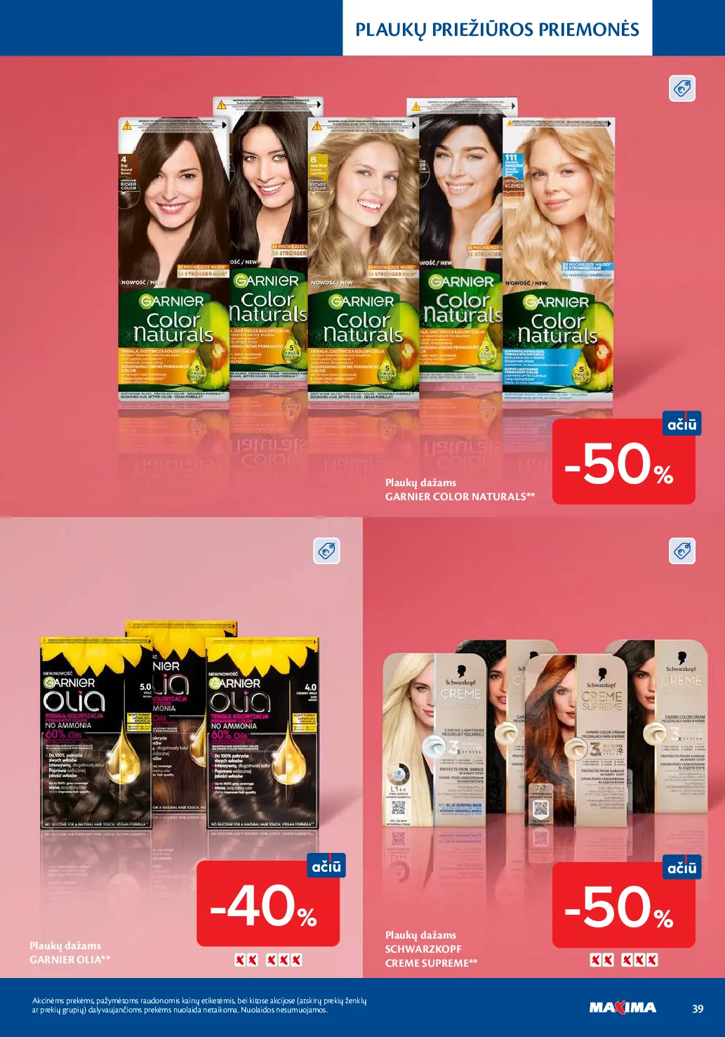 Maxima grožio mugė – 39 psl.