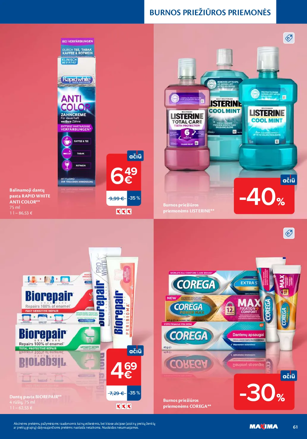 Maxima grožio mugė – 61 psl.