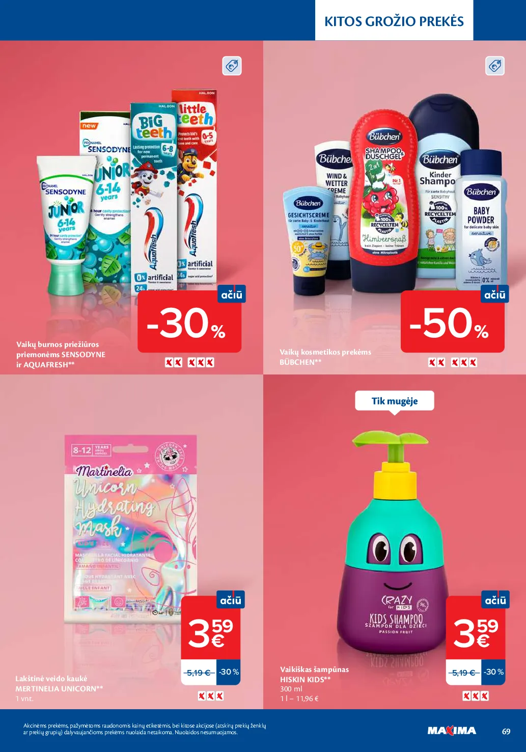Maxima grožio mugė – 69 psl.