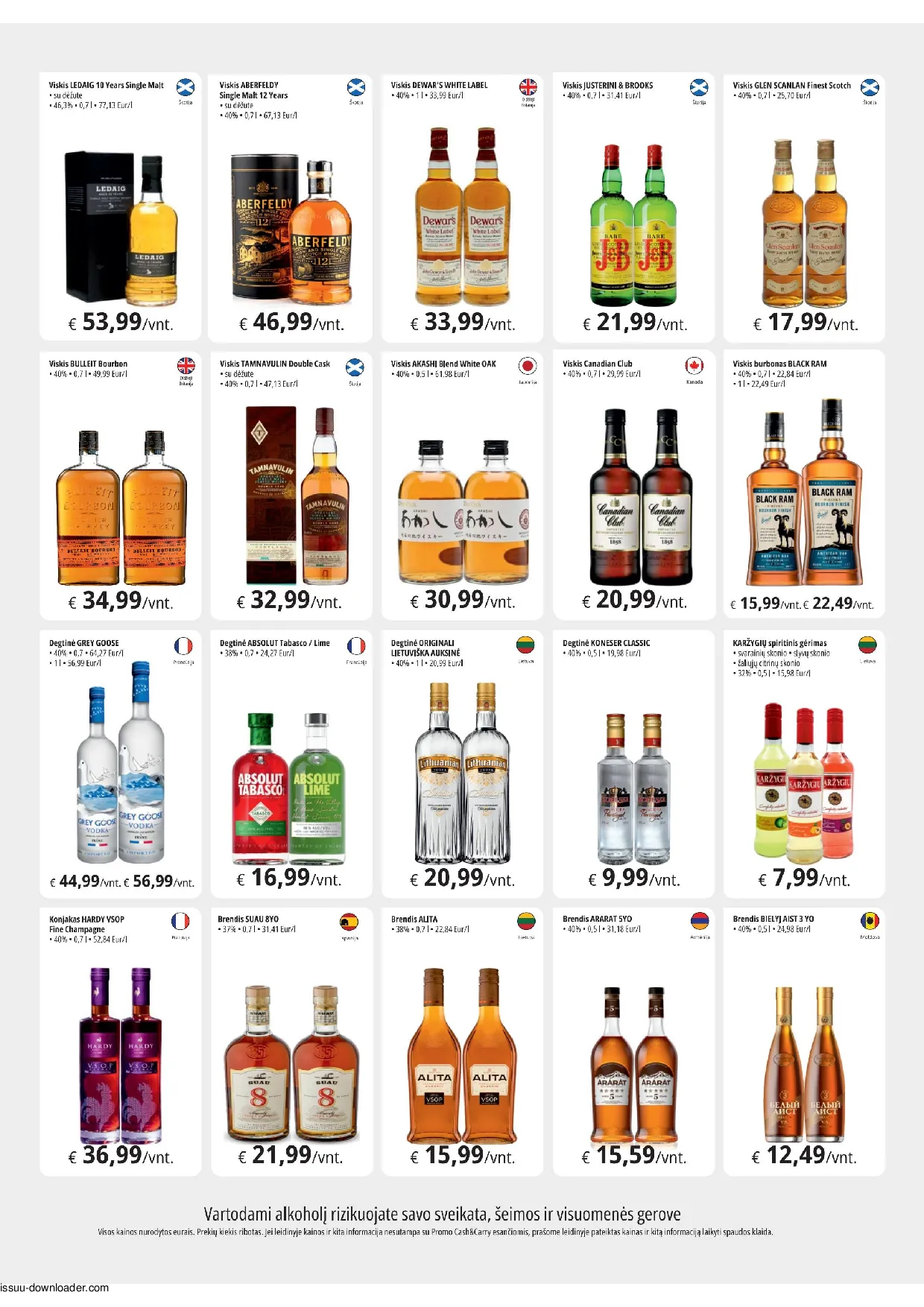 Promo gėrimai – 1 psl.