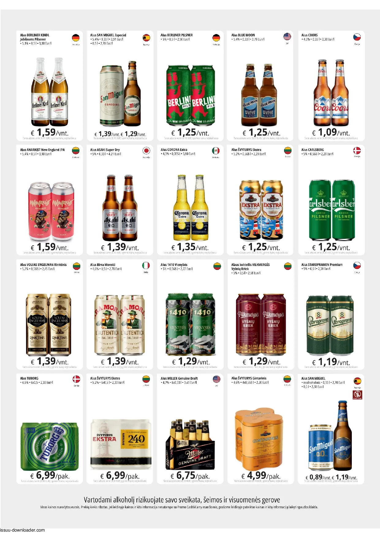 Promo gėrimai – 3 psl.