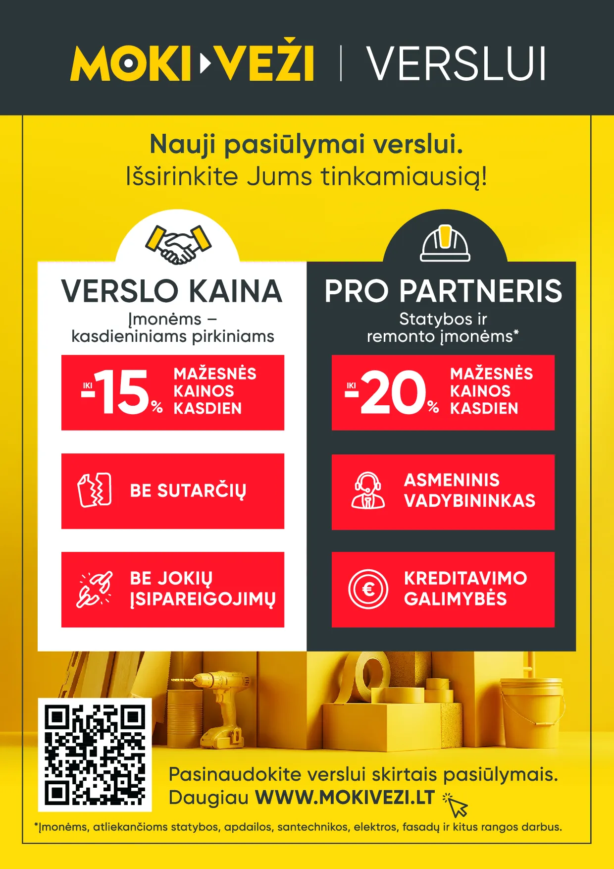 Moki-veži akcijos šią savaitę. Galioja nuo 2026-10-15 iki 2026-11-10 – 14 psl.